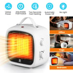 SUPERLEX Mini Electric Fan Heater For Home Energy Saving Floor Desk Office 1200W