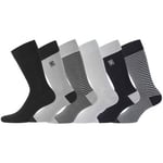 Chaussettes Serge Blanco  Lot de 6 Paires de Chaussettes de ville coton homme