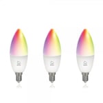 Deltaco Smart Home Smart Glödlampa E14 RGB 5W 3-pack