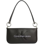 Sac a main Calvin Klein Jeans  Sac porte epaule  Ref 60330 Noir