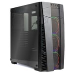 Boîtier De Gaming RGB ATX Micro-Atx Min-Itx Matx Tower Cabinet Ordinateur PC_