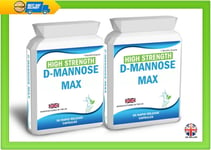  D Mannose 180 Capsules Supports Healthy Urinary Tract Cystitis Relief UTI 