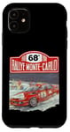 Coque pour iPhone 11 Word Rallye Car WRC au Rally Monte Carlo T-shirt