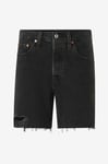 Levi's - Jeansshorts 501 Mid Thigh Short - Svart