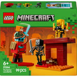 LEGO® Minecraft™ - La bataille de la lave du Nether - Jouet pour fans de jeux vidéo - 21266