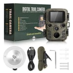 Camera thermique Reconnaissance photographique Imageur thermique for la chasse 12MP Mini caméra de reconnaissance 1080P caméra de vision nocturne chasse chat avec un piège à cristaux liquides