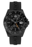 Philipp Plein Gmt-i Challenger Mens Black Watch PWYBA1023 Silicone - One Size