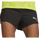 Puma Run Ultraweave Velocity Mens Running Shorts Black 3 Inch Breathable Jogging