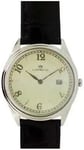 Lorenz 026981BB-N Classic Vit/Läder Ø42 mm