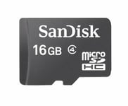 SanDisk 16GB microSD High Capacity - Class 4 (SDSDQM-016G-B35A)