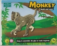 Monkey Build and Learn Green Board Game