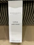 Penhaligons Luna Hand Cream 75ml Brand New In Box Genuine❤️🌸🎁