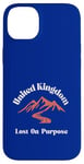 iPhone 14 Plus Lost On Purpose Travel Vacation United Kingdom Case