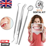 Dental Teeth Whitening Kit Dentist Tooth Plaque Calculus Tartar Remover Tools