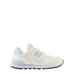 New Balance 574 Kids Sneakers Med Kardborreband Sea Salt | Vit | 32 EU