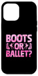 Coque pour iPhone 12 Pro Max Boots Or Ballet Sexe Révéler Future Parent Papa Maman