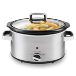 Stainless Steel 7L Slow Cooker