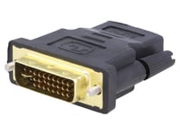 Adaptateur DVI-I male vers HDMI femelle noir