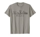 city skyline travel souvenir tourist Rio de Janeiro T-Shirt