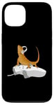 Coque pour iPhone 13 Beardie Reptiles Gamers - Dragon barbu jouant au jeu vidéo