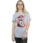 T-shirt Disney  The Last Jedi Roll With It