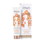 OMUM - Crème solaire visage teintée doré SPF50 40 ml - Ma Protection Joli Teint - Hydratant visage Bio & Naturel - Protection Anti-UVA/UVB - Fabriqué en France, Vegan, Compatible grossesse allaitement