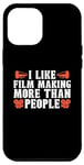 iPhone 12 Pro Max I Like Film Making More Than People Movie Making Filmmaking Case