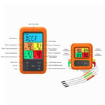 Wireless Meat Temperature Probe Electronic Smart Alarm Professional Large