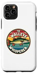 iPhone 11 Pro Vintage Walleye Drawing: The Walleye Whisperer Fisherman Case