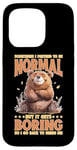 Coque pour iPhone 15 Pro Pretend Normal, Boring, Go Back to Being Me