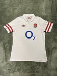 England Rugby Home Classic Short Sleeve Shirt Jersey Size Large 2023/2024 New