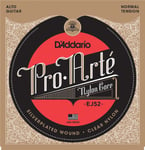 D'Addario Guitar Strings - Pro-Arte Classical Guitar Strings - EJ52 - Nylon Guitar Strings - For Alto Guitars - Nylon Core - Normal Tension