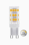 AIRAM LED 3-stegs dimring, G9 16x49mm