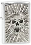 Zippo Lighter Scream of Sand Emblem Silver Taille unique