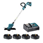 Makita DUR193RF-4 18v LXT Line Trimmer (4x3Ah)