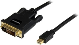 Câble Mini Displayport Vers Dvi De 1,8M Adaptateur Mini Dp À Dvi - Vidéo 1080P - Lien Unique Passif Mdp 1.2 Vers Dvi-D - Mdp Ou Thunderbolt 1/2 Mac/Pc Vers Moniteur Dvi (Mdp2Dvim[CAB300494]