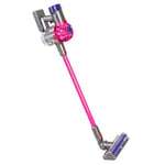 Casdon Dyson Cordless Vacuum Interactive & Officially Licensed Toy Dyson Vacuum For Children Aged 3+ Realistic Role-Play Fun, Pink