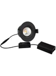 HiluX D8 Tilt360 - Full Spectrum LED Indbygningsspot - Ra97 - 2700K - Sort