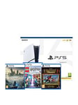 Playstation 5 Disc Console With Hogwarts Legacy, Lego Harry Potter Collection &Amp; Harry Potter: Quidditch Champions - Deluxe Edition