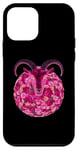 Coque pour iPhone 12 mini Chèvre et roses – Cadeau pour les athlètes, les constructeurs, les gagnants, l'art