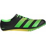 adidas Adizero Finesse Running Spikes Black Sprint Athletics Track Racing Shoes