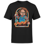 Steven Rhodes Chucky Wanna Play Men's T-Shirt - Black - 5XL - Black