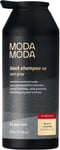 MODA MODA Zero Gray Black Hair Shampoo (10.58 Oz) | Natural Darkening Color for