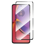 SKALO Motorola Moto G84 5G Heltäckande Skärmskydd Härdat Glas - Svart