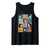 Saved By The Bell Blocks With Faces Tank Top