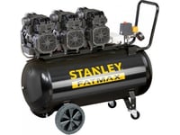 Stanley Bilkompressor Oljefri Fatmax Kompressor, Stille 100L 8 Bar 4 Hk (1 Stk)