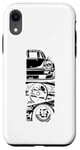 Coque pour iPhone XR Vintage Japonais Automobile Voiture Racing Driver Fun Femmes Hommes