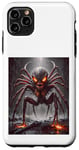 Coque pour iPhone 11 Pro Max monstre en colère moitié hommes moitié araignée scène horreur effrayant cool