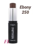 L'Oreal Paris Infaillible Foundation Stick - 250 Ebony- NEW