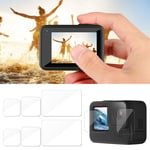 TELESIN Sport Camera Screen HD Protector Film Set Waterproof For Gopro Hero REL